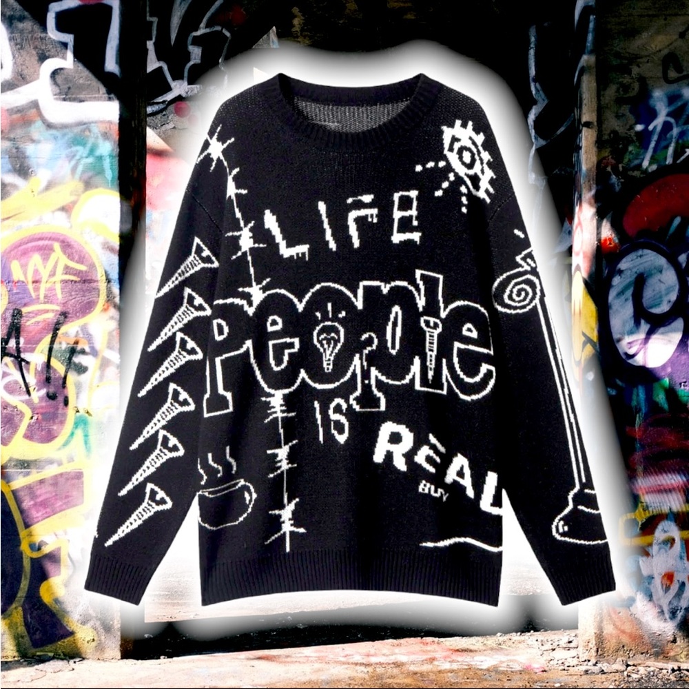 🆕 LiFe iS JuMPeR SWeaTer 🧶 🪡
